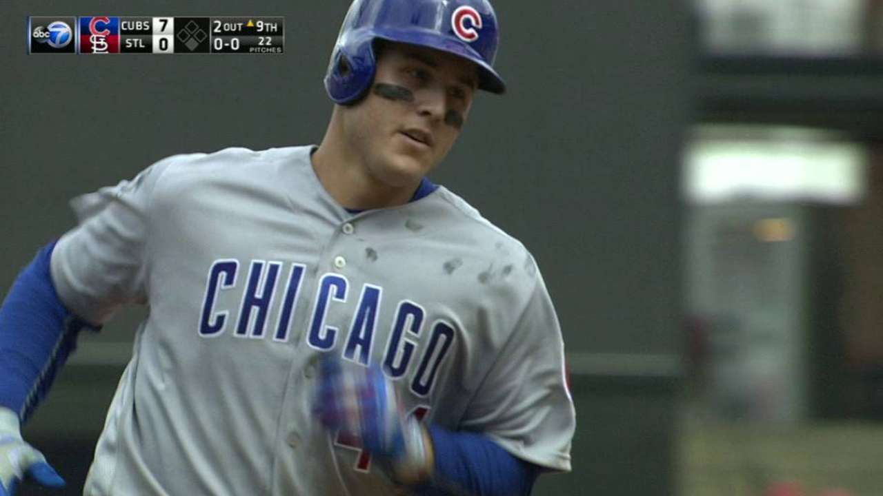 Cachorros con el número mágico en 1 al vencer a los Cardenales