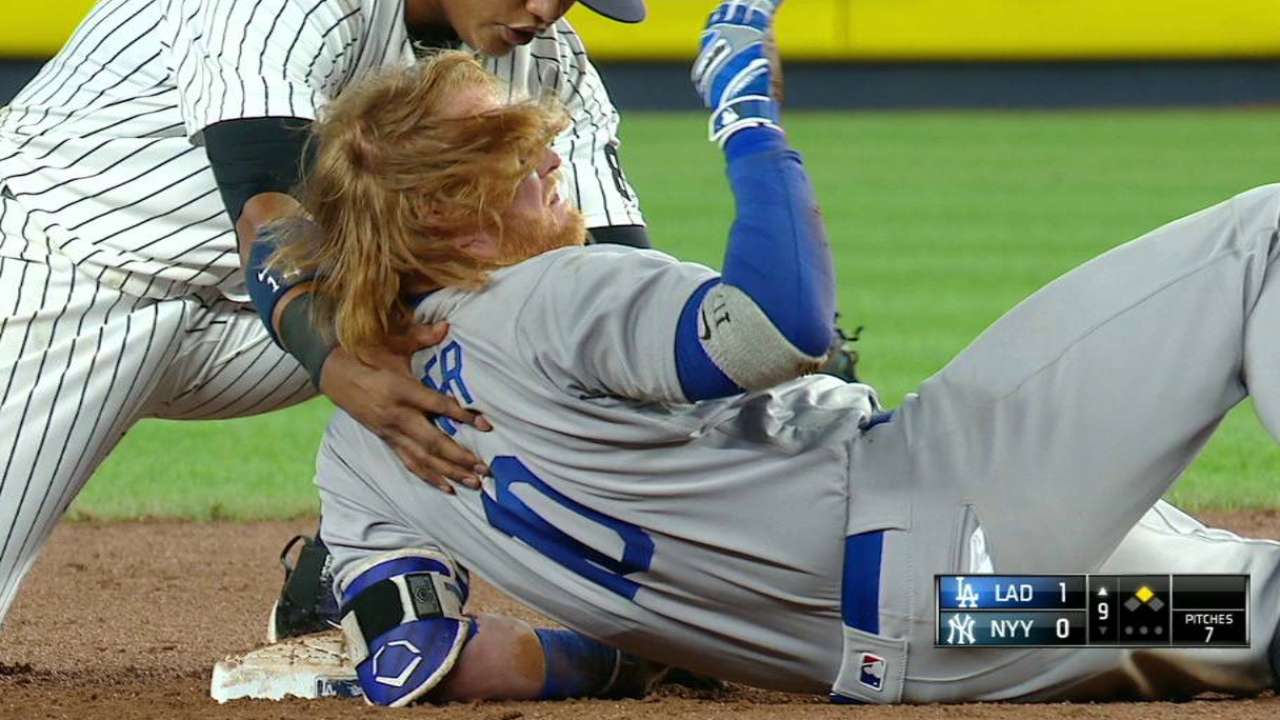 Dodgers vencieron a Yankees con ataque en la 9na entrada