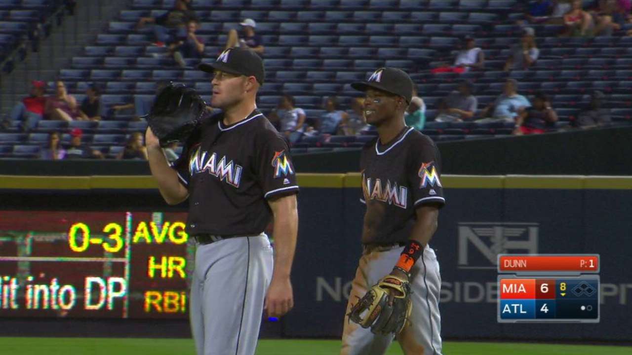 Dunn's kick save to Gordon