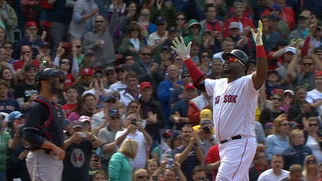 Papi powers Sox to series win over Tribe