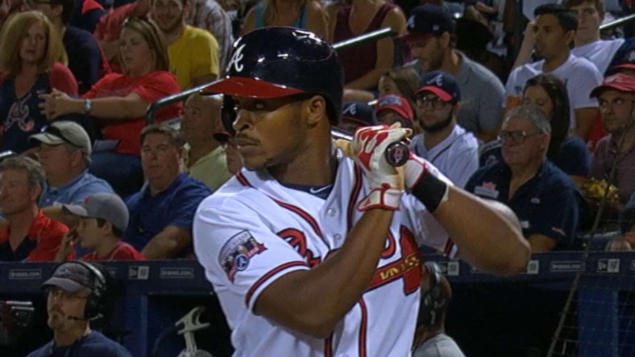 Ready in a pinch, Mallex happily returns to Braves