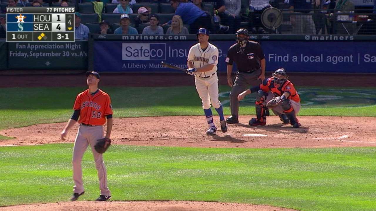 Jonrones de Smith guían a Marineros sobre Astros