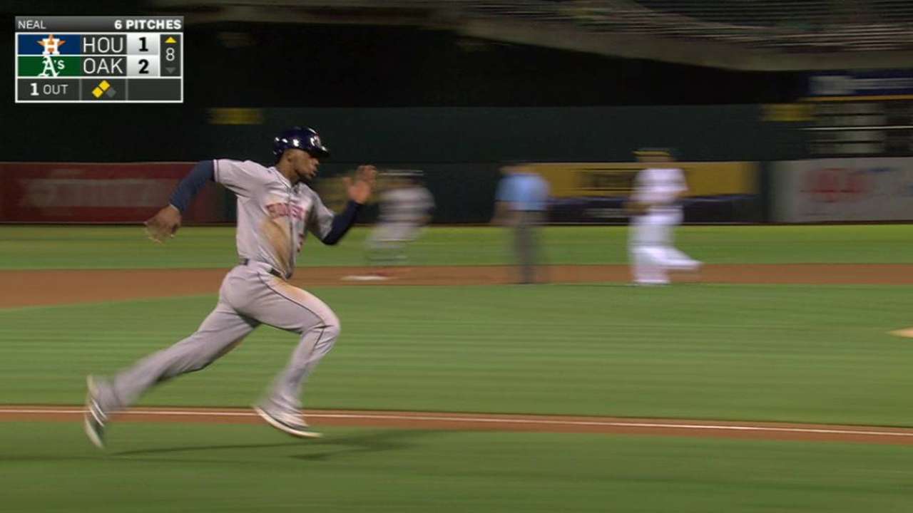 White's RBI double