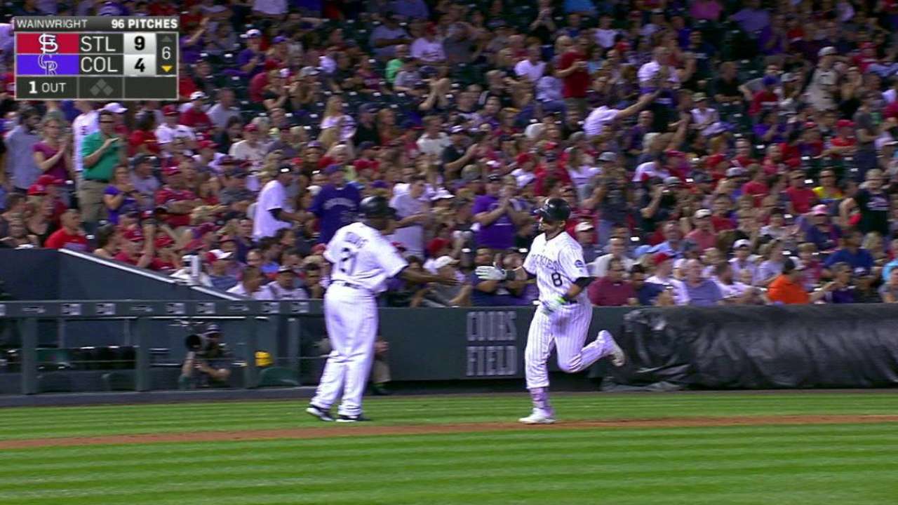 Parra's solo home run