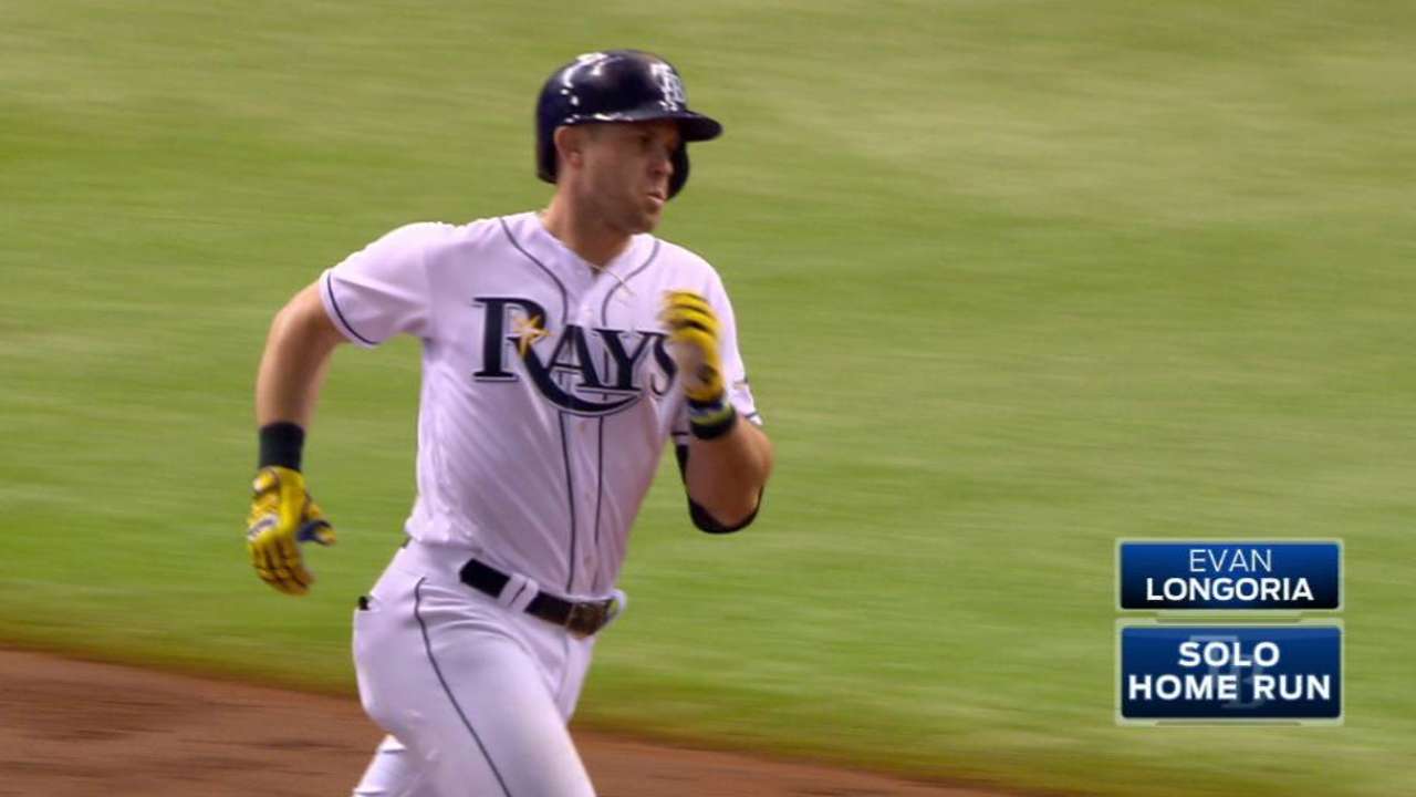 Longoria's solo homer