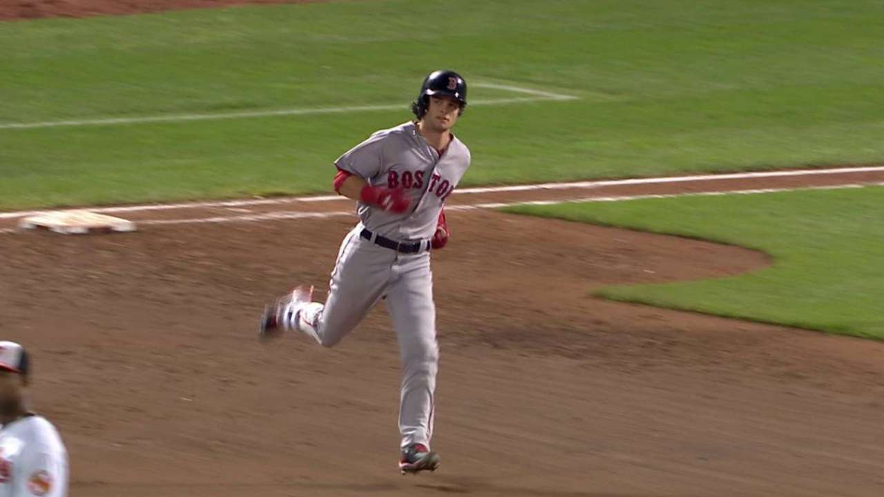 Benintendi's three-run homer