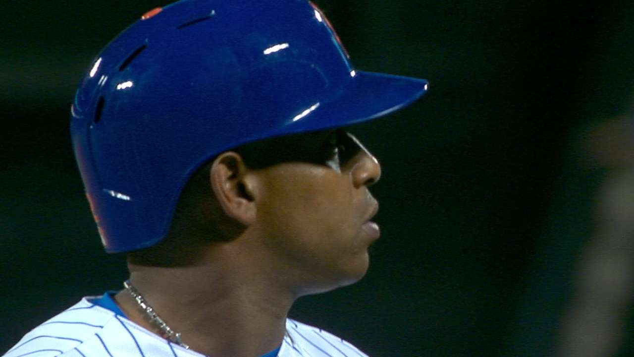 Cespedes' two near-homers