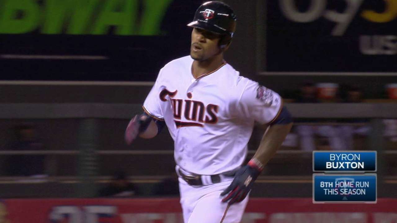 Buxton's solo home run