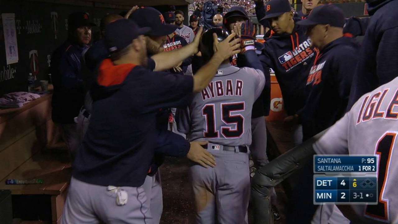 Aybar scores on a passed ball