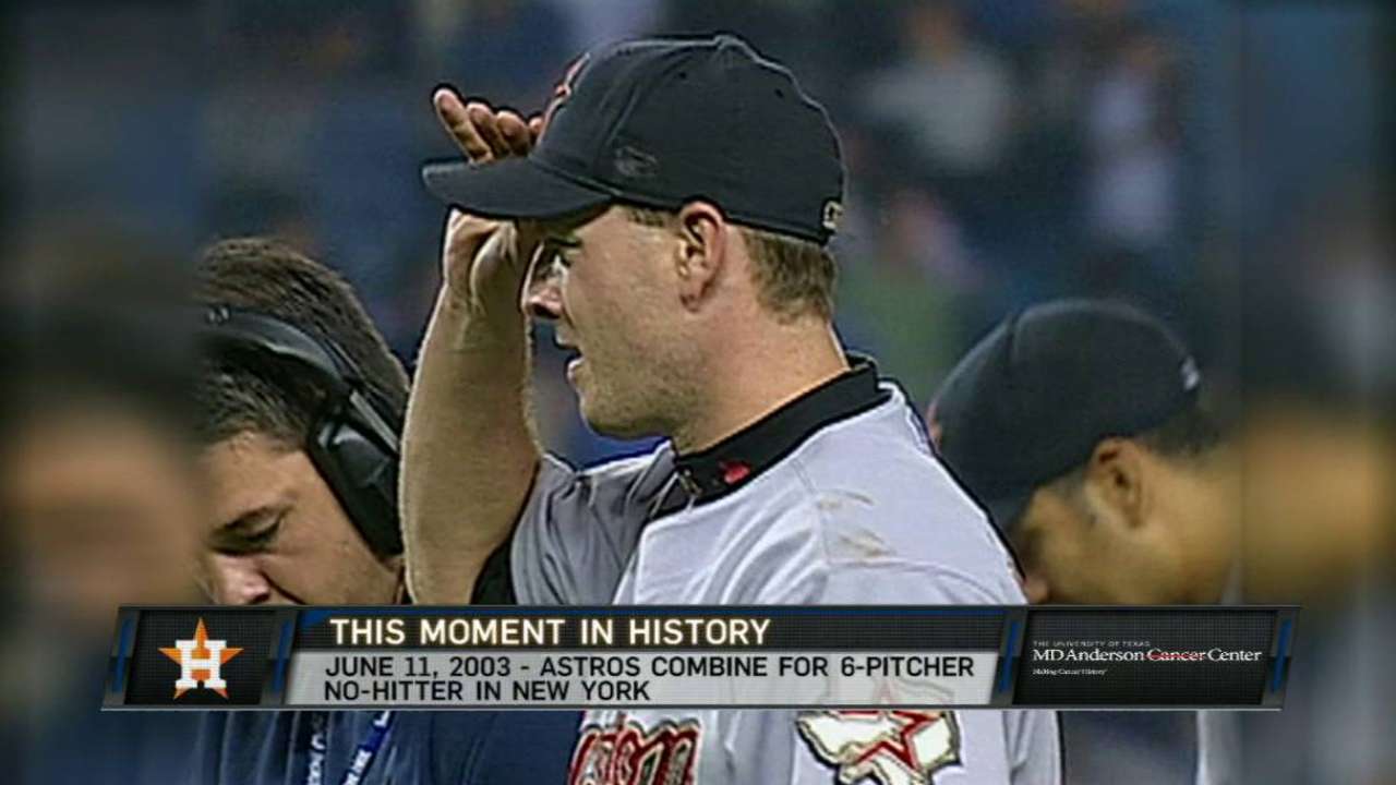Booth on no-hitters