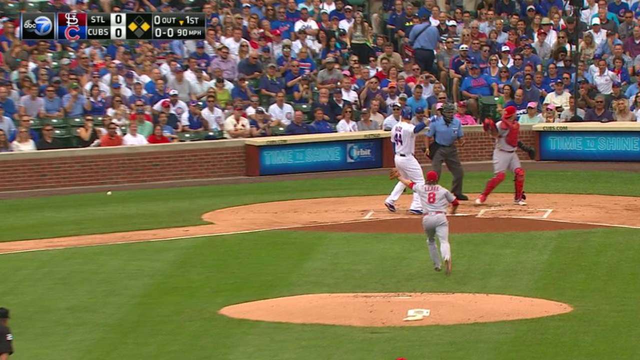 Sloppy start downs Leake, Cardinals in opener