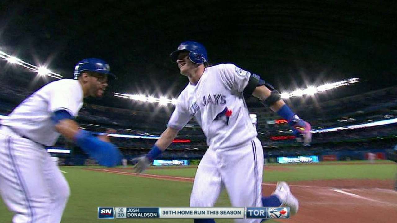 Donaldson's two-run homer