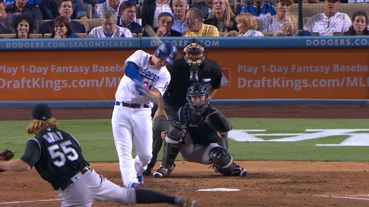 Vin's big night a winner! Dodgers near clinch