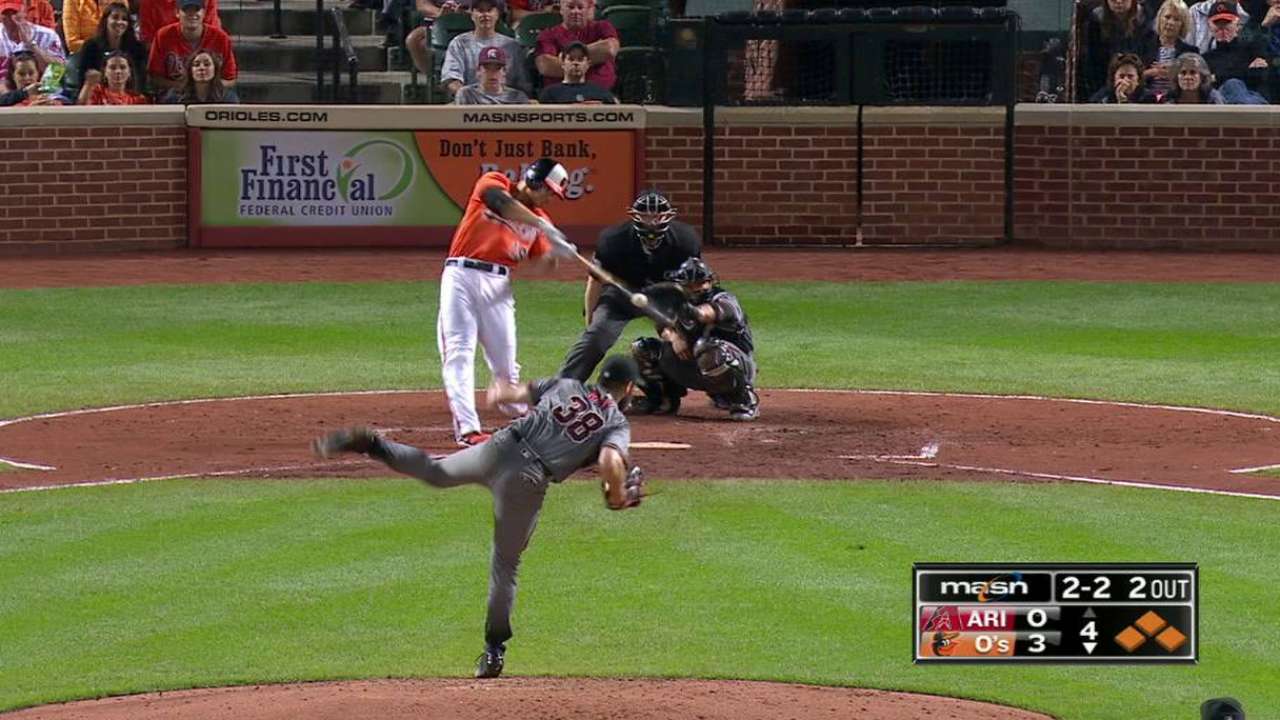 Davis' two-run single
