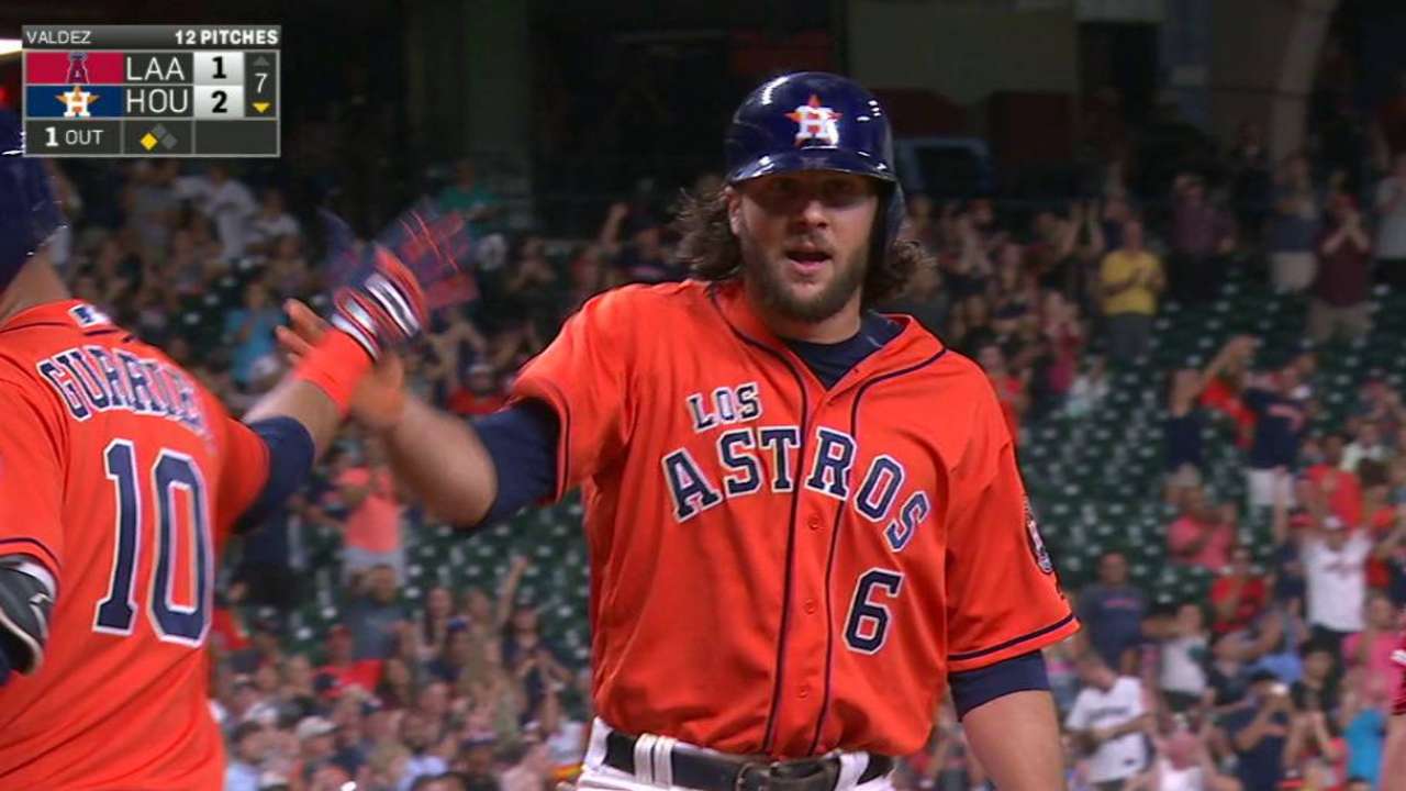 Springer's RBI triple