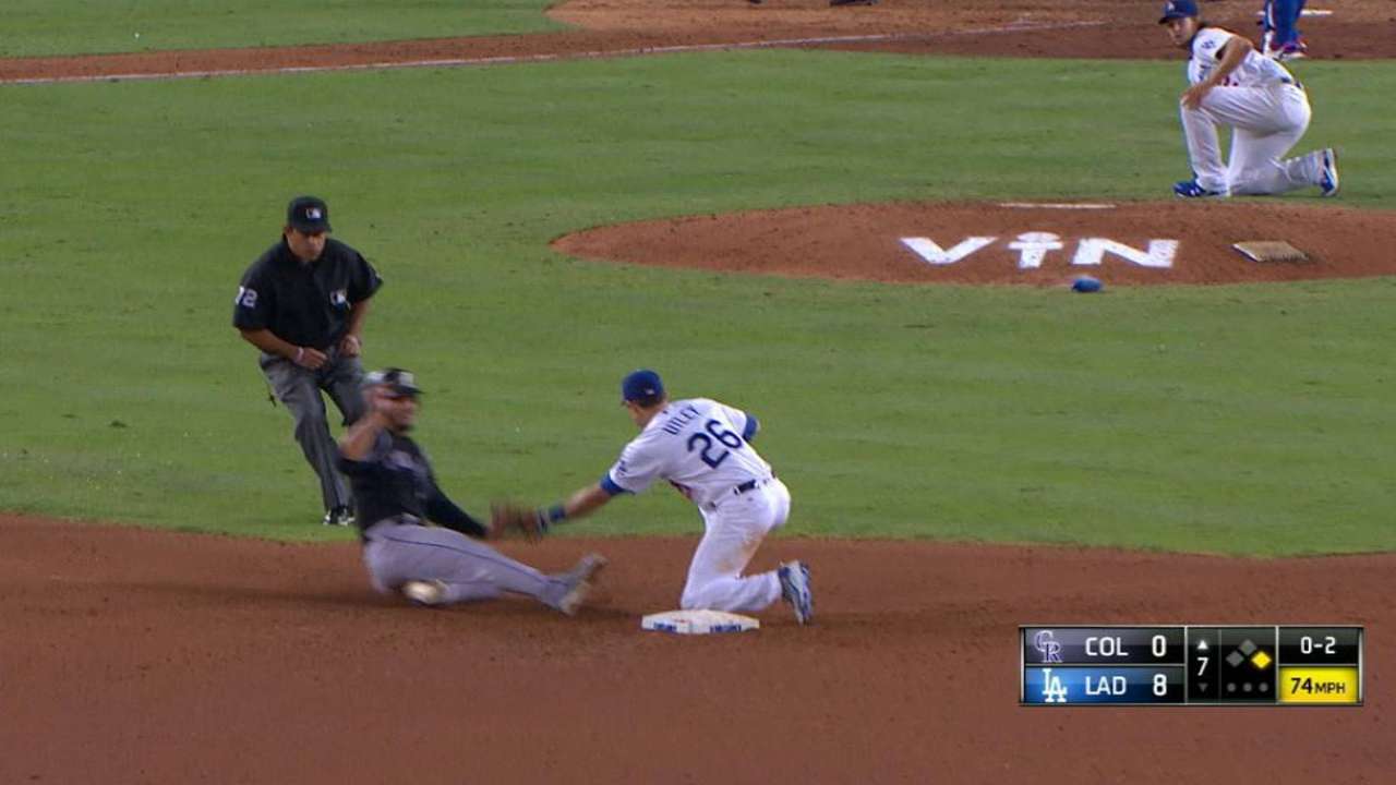 Dodgers turn two