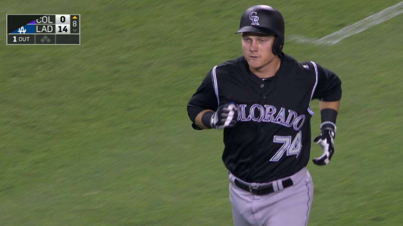 Valaika's first career homer