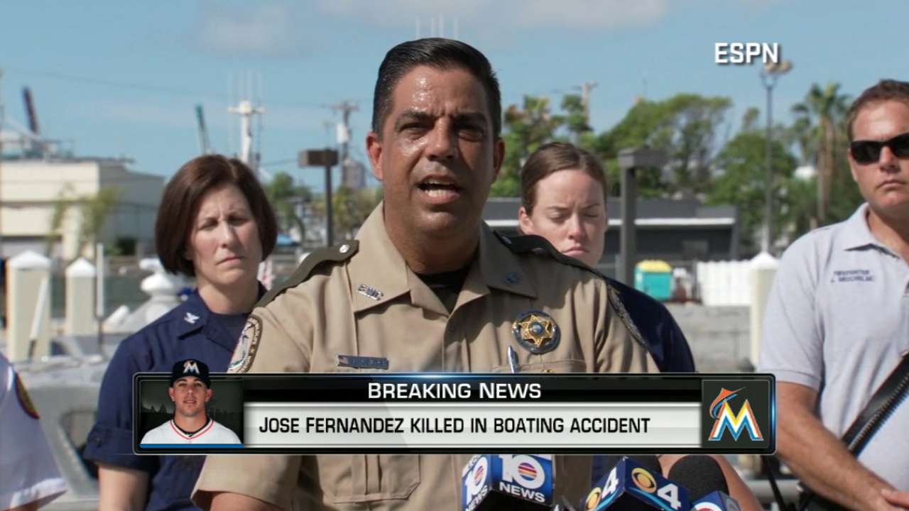Miami officials on Fernandez