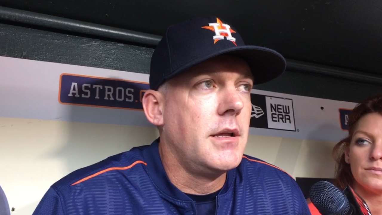 Astros on Jose Fernandez tragedy