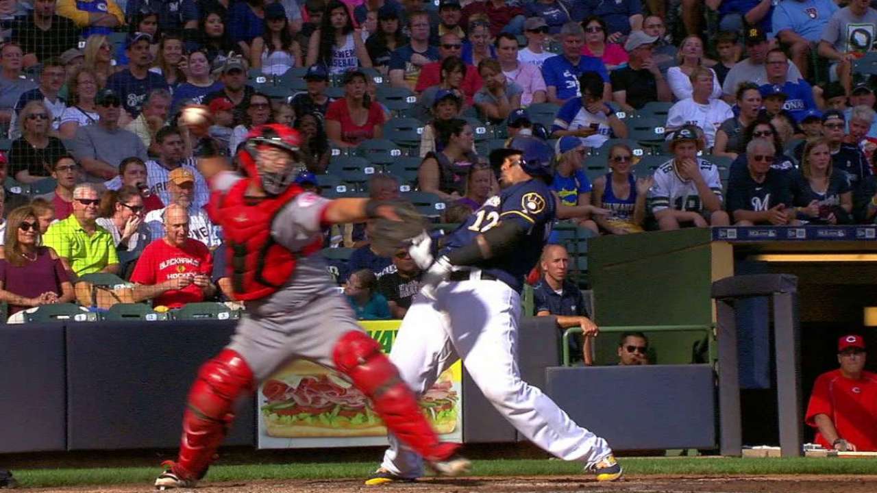 Perez scores in the 7th