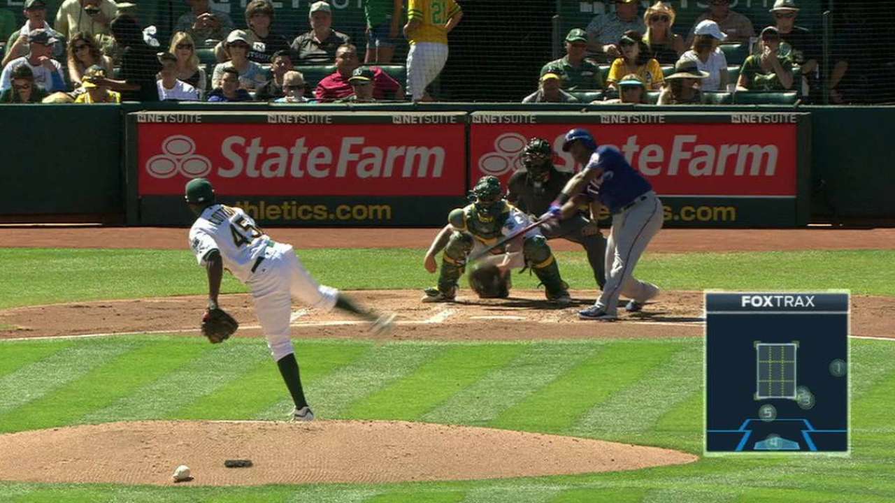 Beltre's milestone hit