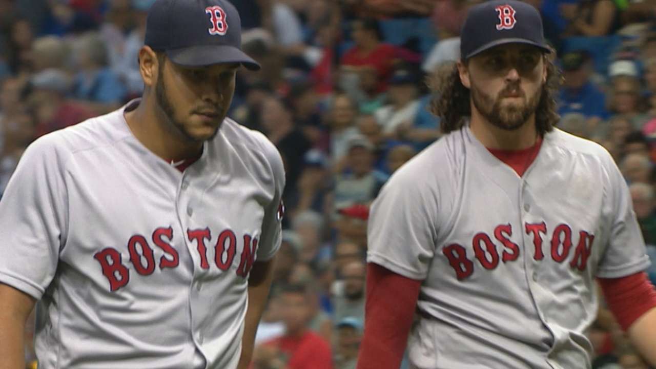 Rodriguez, Hembree set MLB mark