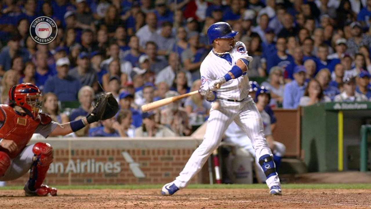 Baez's hit-by-pitch