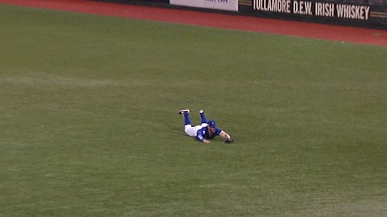 Borenstein's diving catch