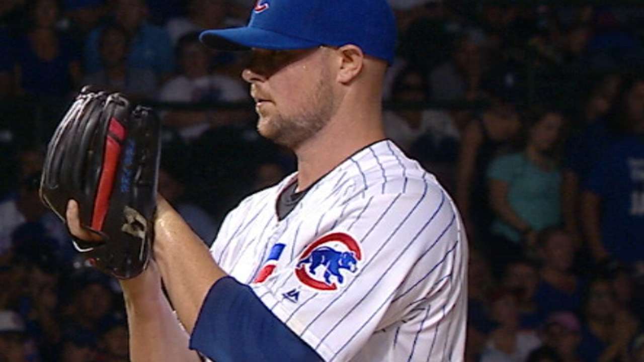Near flawless Sept. nets Lester Pitcher of Month
