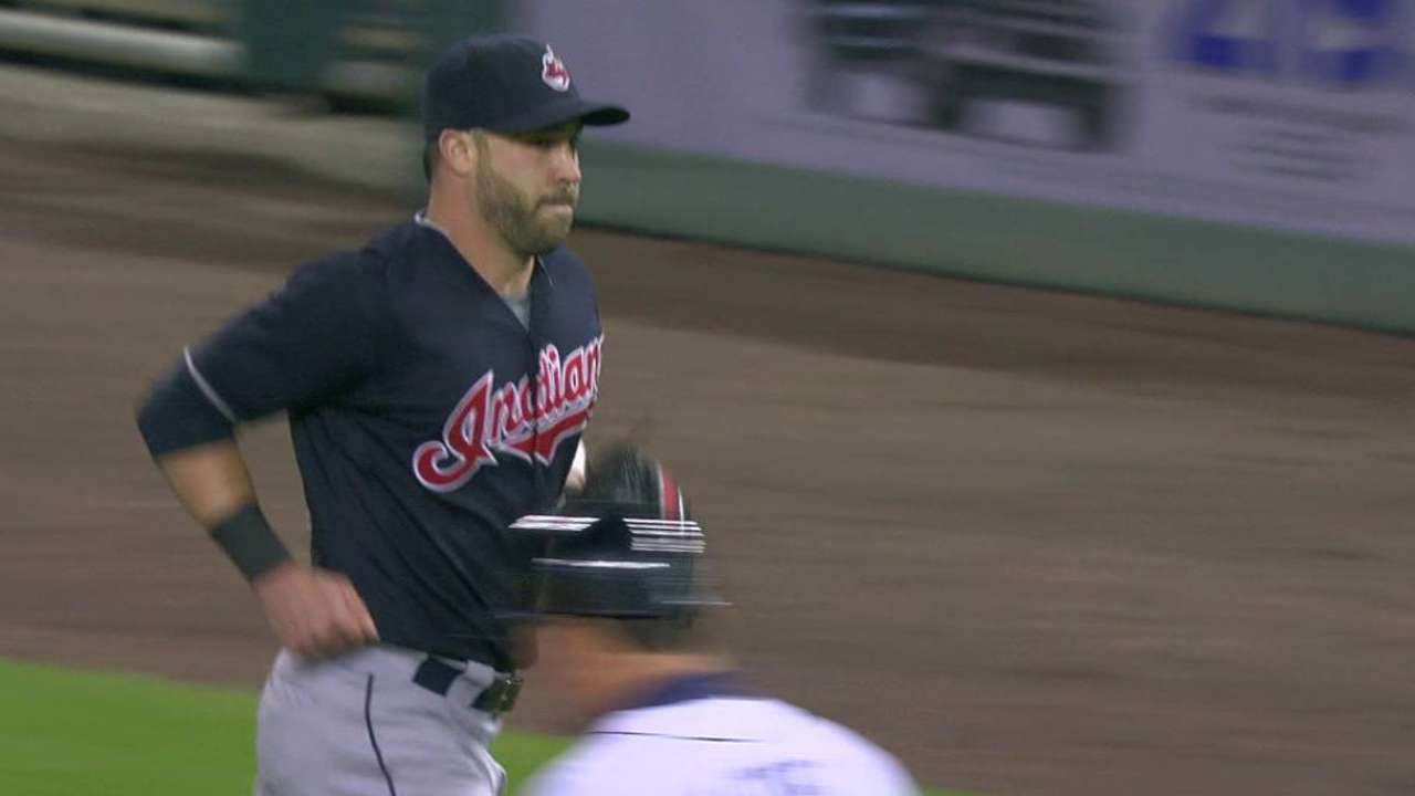 Kluber gets out of a jam