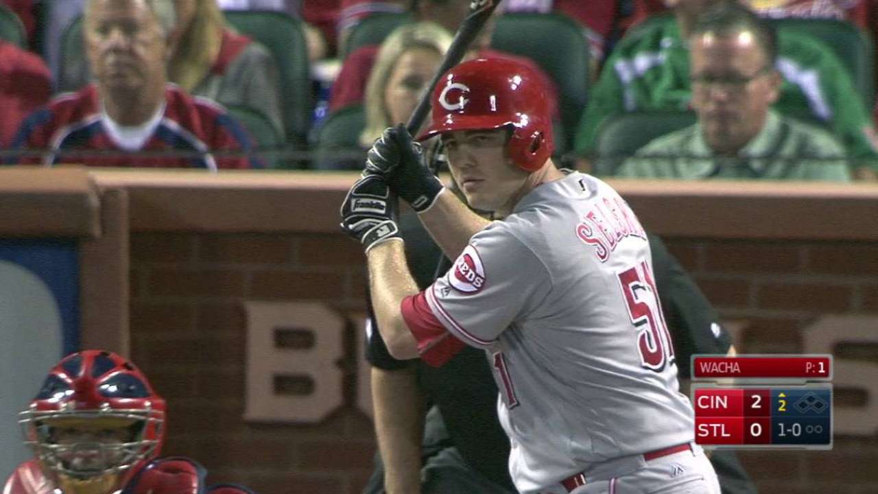 Selsky's solo home run