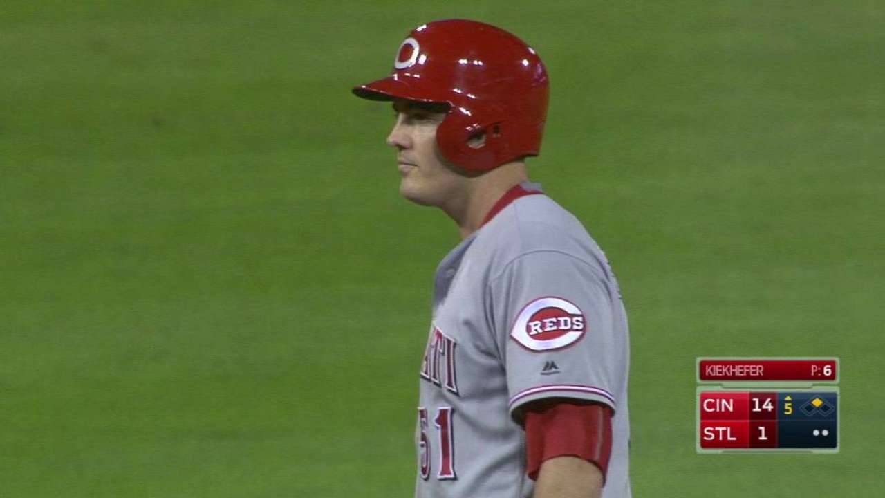 Selsky's fourth hit of the game