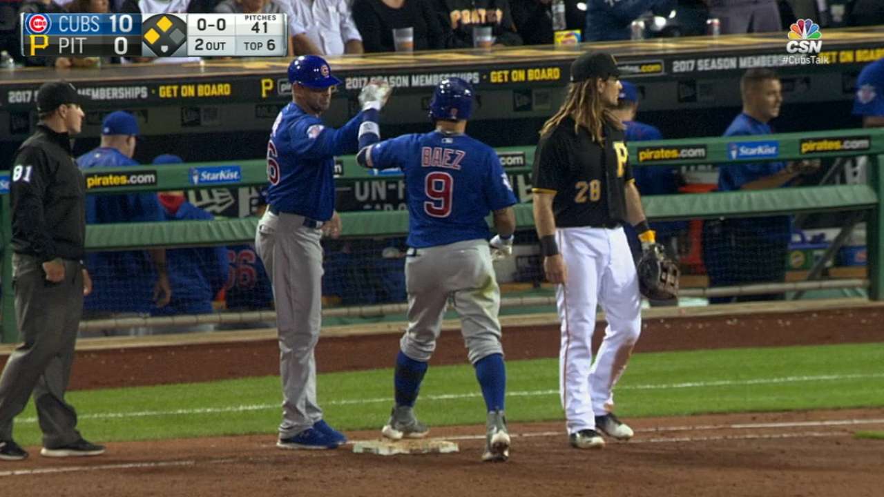 Cubs' six-run 6th