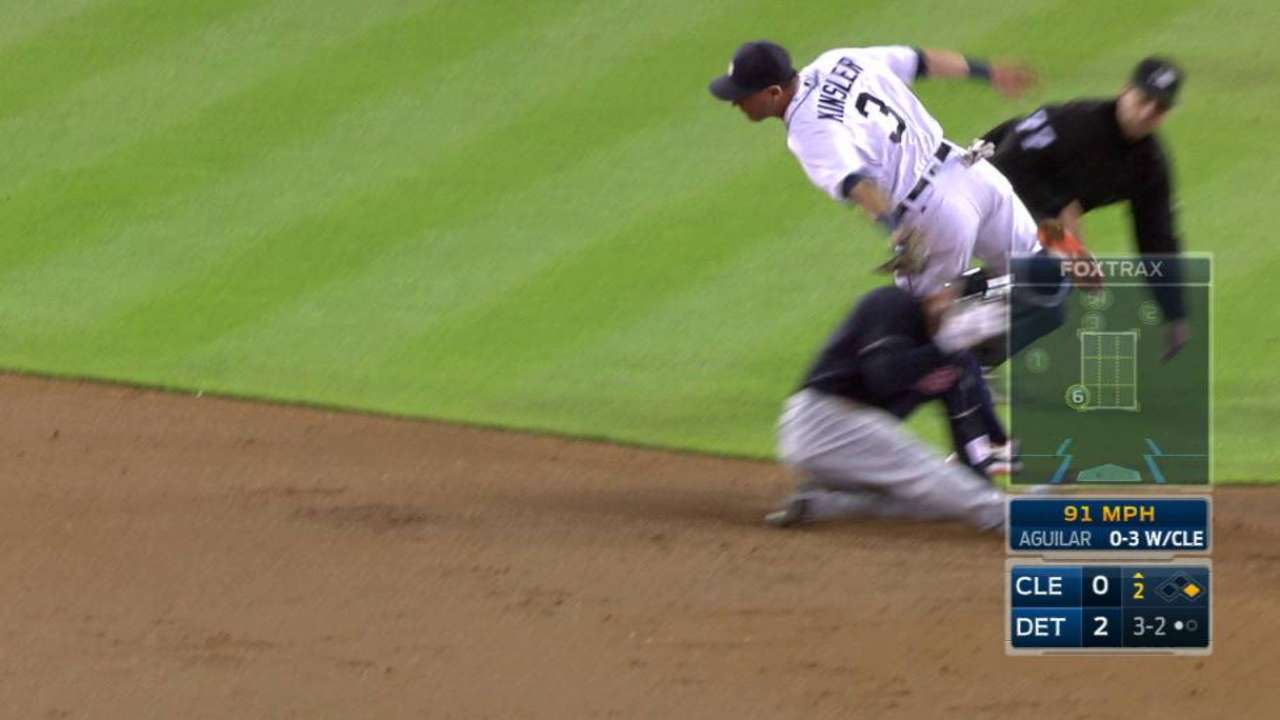 Tigers' double play ends 2nd