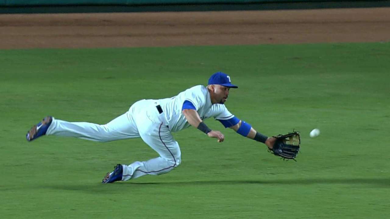 Beltran's spectacular catch