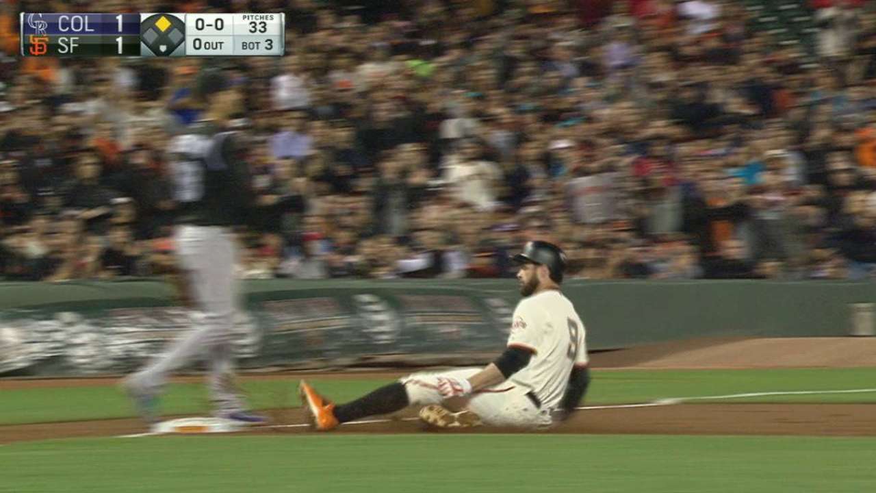 Belt's triple in the 3rd