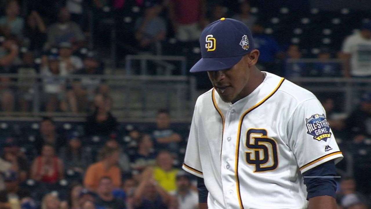Torres escapes bases-loaded jam