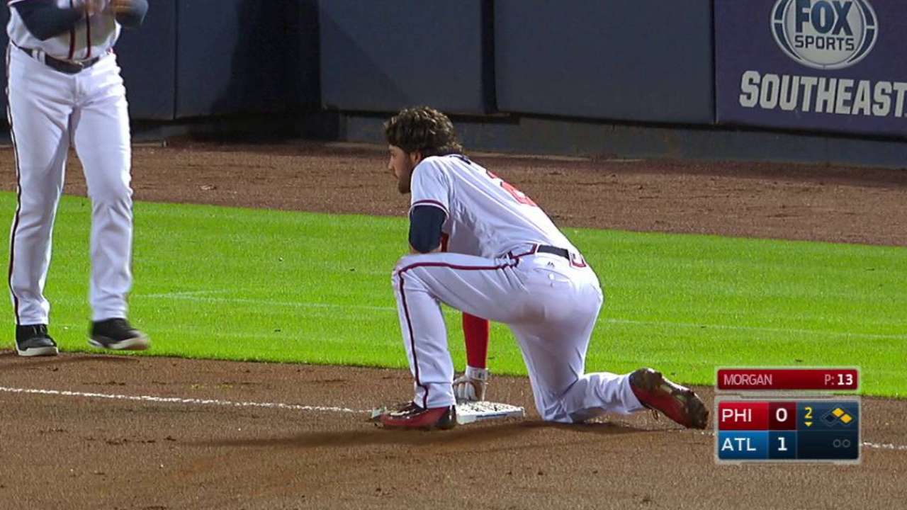 Swanson's RBI triple