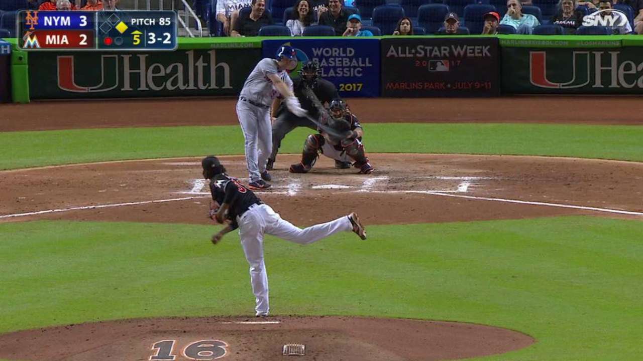 Bruce's two-run home run
