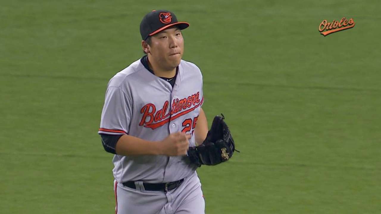 Britton notches the save