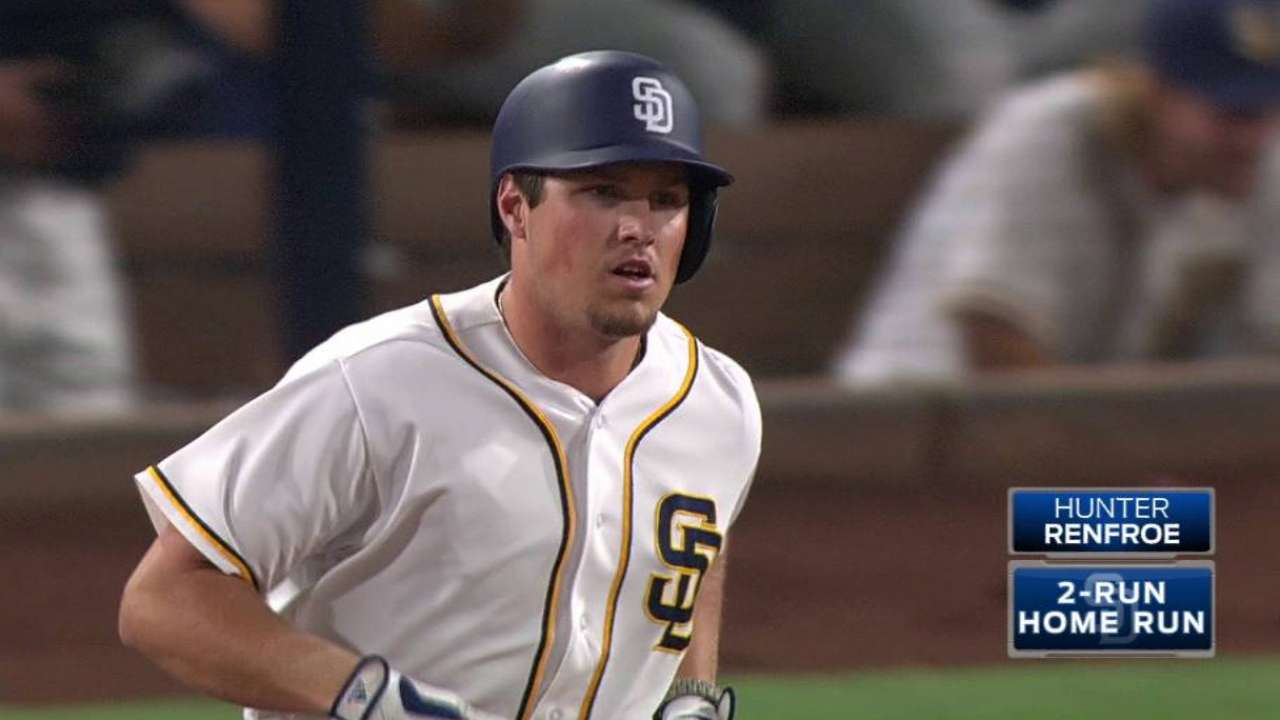 Renfroe's two-run homer