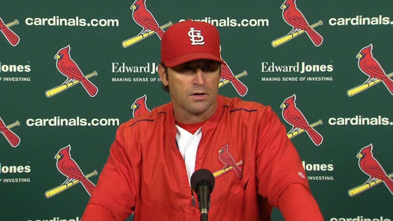 Matheny on loss to Reds