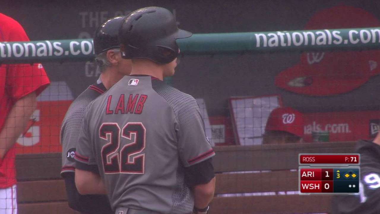 Lamb's RBI single
