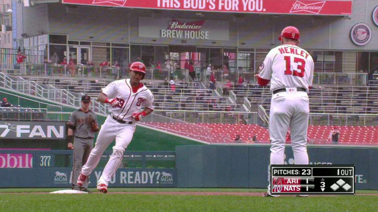 Severino's solo big fly