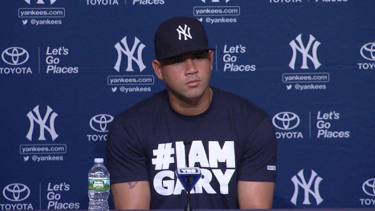 Gary Sánchez lidera camada de talento joven de Yankees