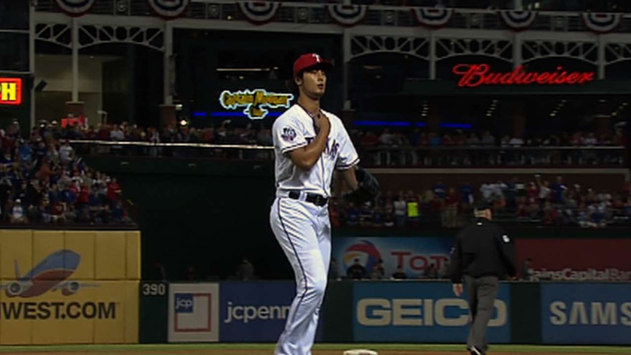 Darvish's solid start