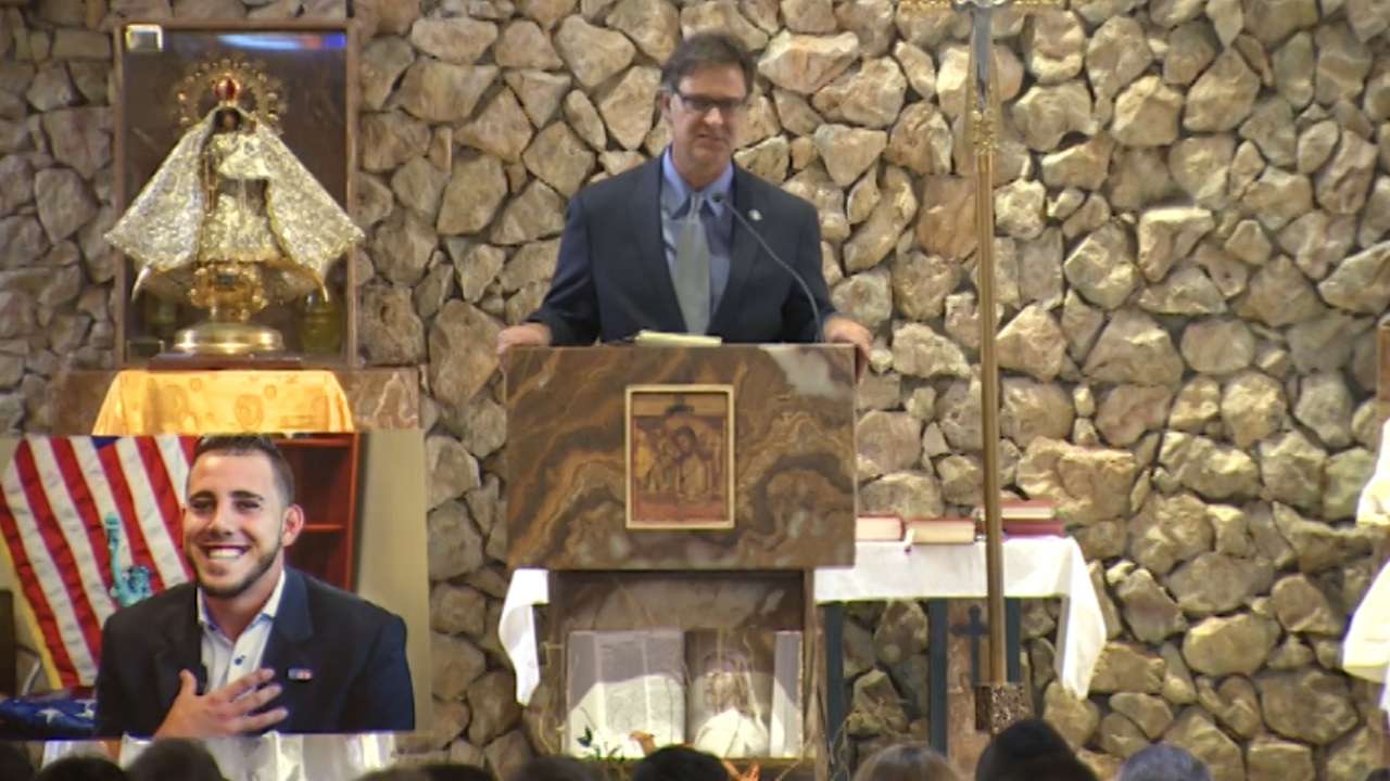 Memorial service for Fernandez
