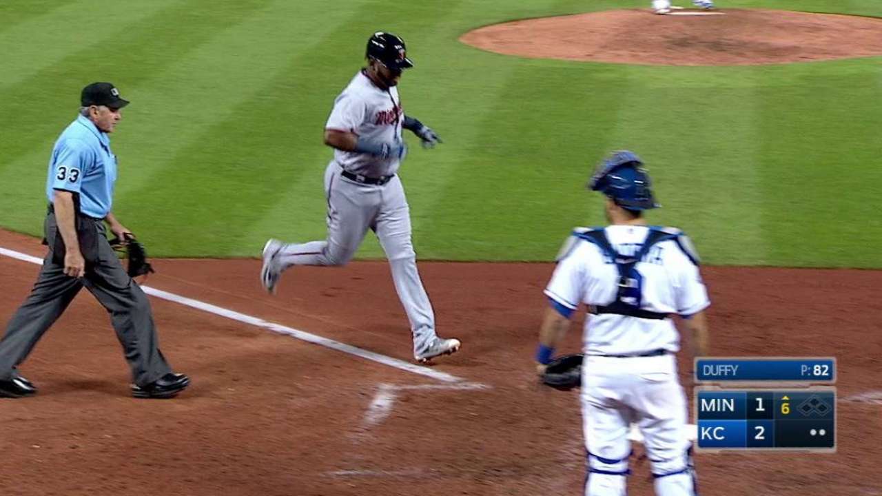 Vargas' solo home run