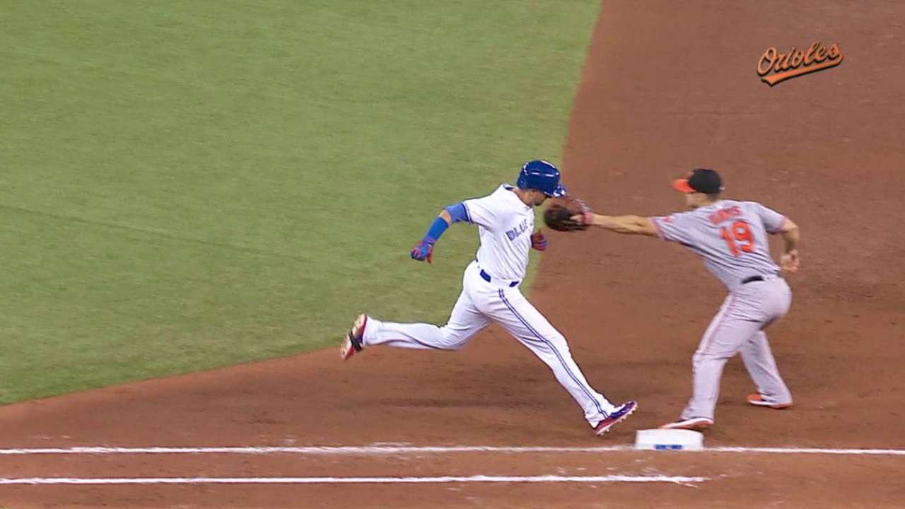 Jimenez nabs Tulo at first