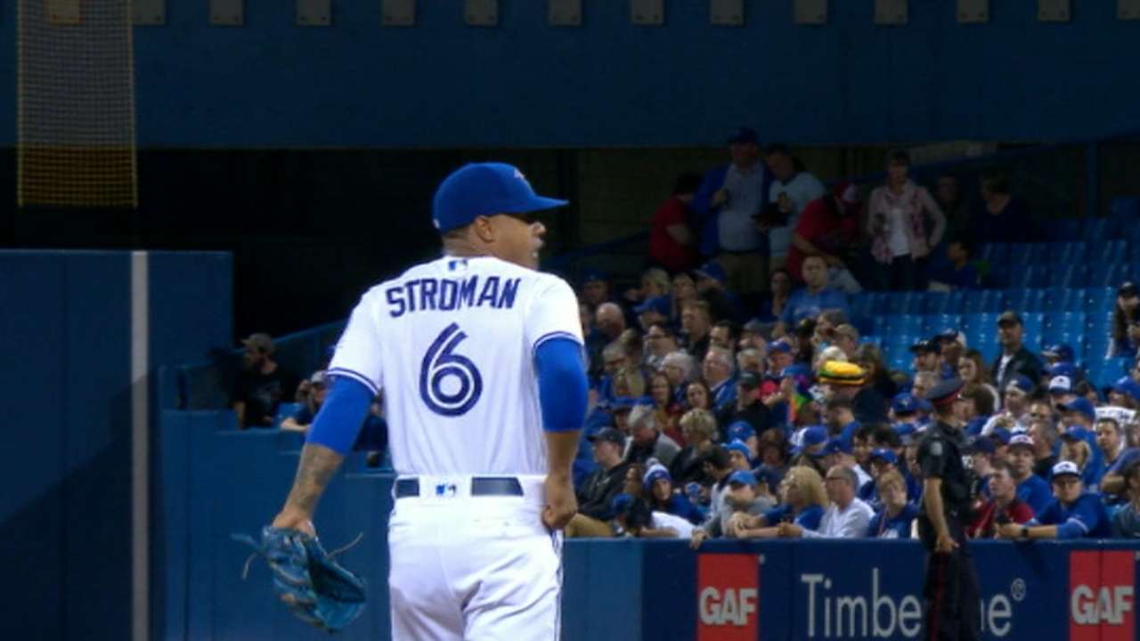 Stroman pitches into the 8th